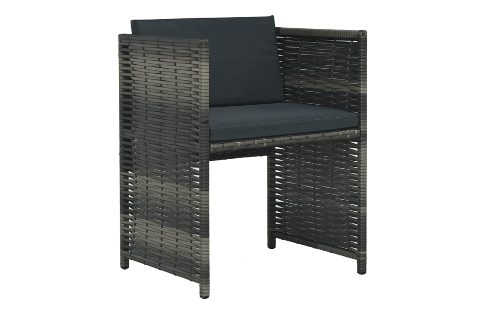 LORISO Zestaw mebli ogrodowych szary/antracytowy - zdjęcie 5