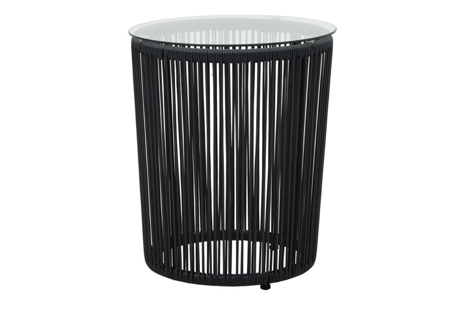 COLURIS Zestaw mebli ogrodowych czarny - zdjęcie 1