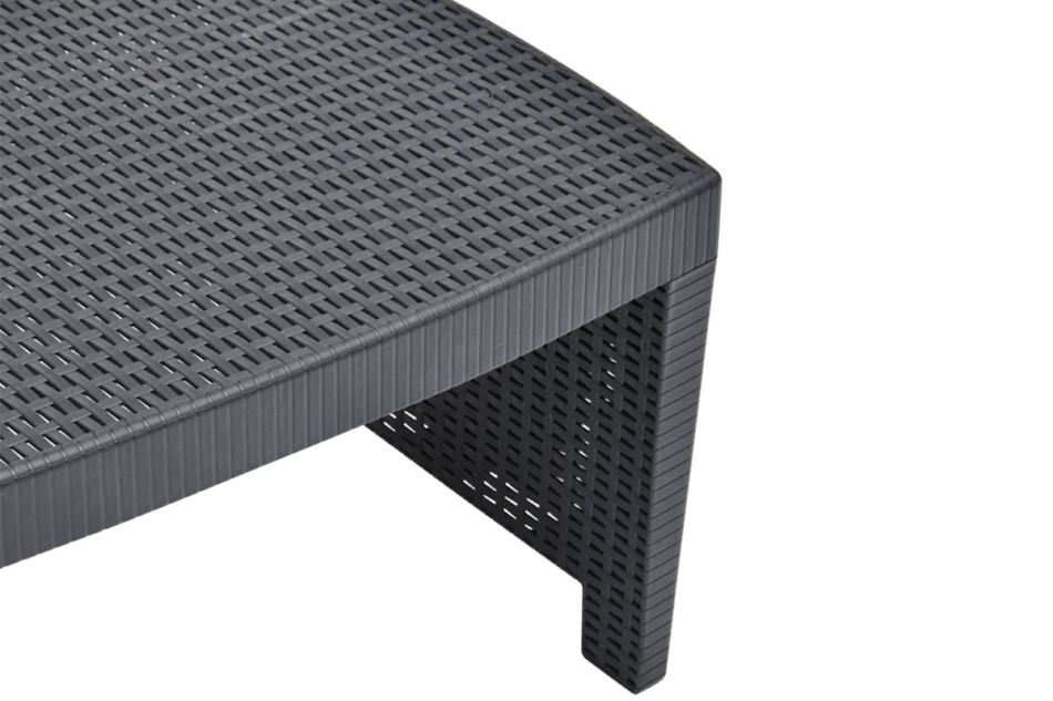 ROCUS Zestaw mebli ogrodowych antracytowy - zdjęcie 5