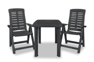 CYMINO, https://dev1-mda.konsimo.pl/kolekcja/cymino/ Zestaw mebli ogrodowych antracytowy - zdjęcie