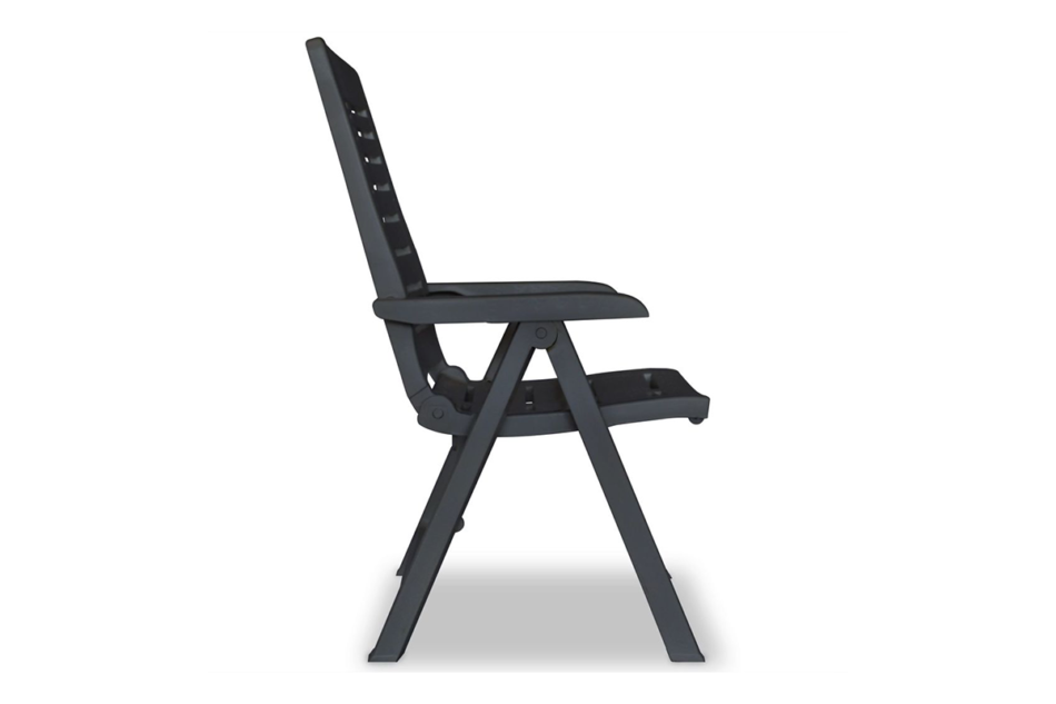 CYMINO Zestaw mebli ogrodowych antracytowy - zdjęcie 5