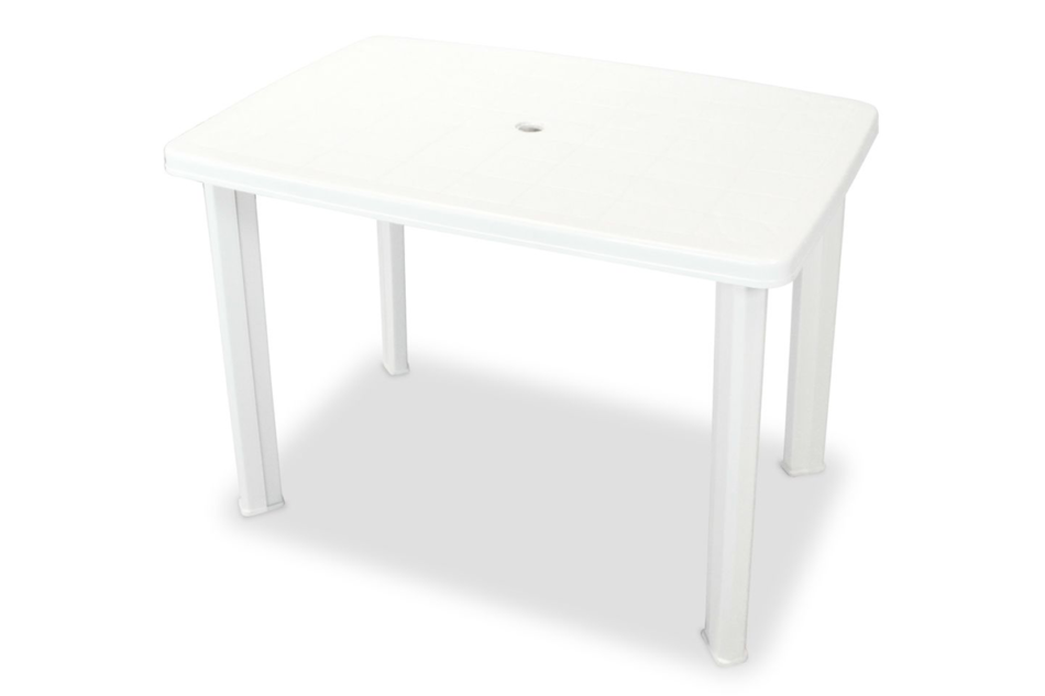 CYMINO Zestaw mebli ogrodowych biały - zdjęcie 1