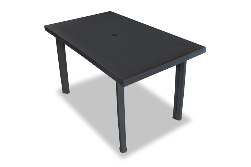 CYMINO Zestaw mebli ogrodowych antracytowy - zdjęcie 1