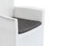 LIDUS Zestaw mebli ogrodowych biały/szary - zdjęcie 7