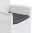 LIDUS Zestaw mebli ogrodowych biały/szary - zdjęcie 5