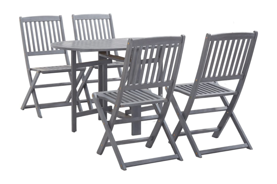 DACTILO Zestaw mebli ogrodowych szary - zdjęcie 0