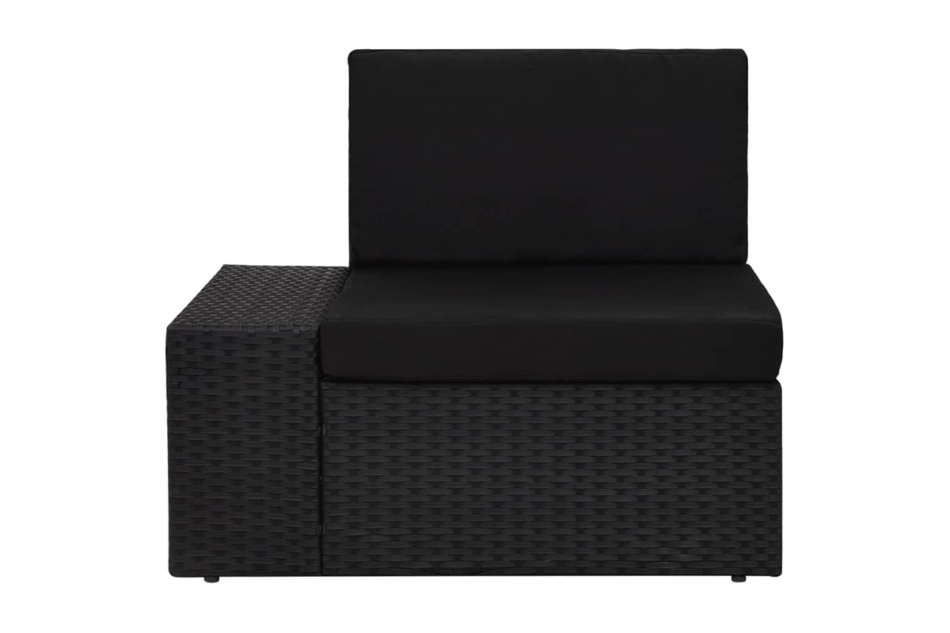 PARIUS Zestaw mebli ogrodowych czarny - zdjęcie 6