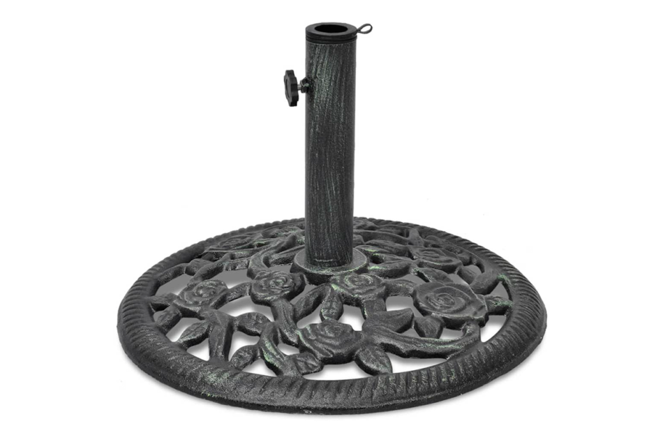 WILDENO Stojak na parasol czarny/zielony - zdjęcie 0