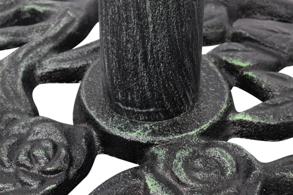 WILDENO Stojak na parasol czarny/zielony - zdjęcie 3