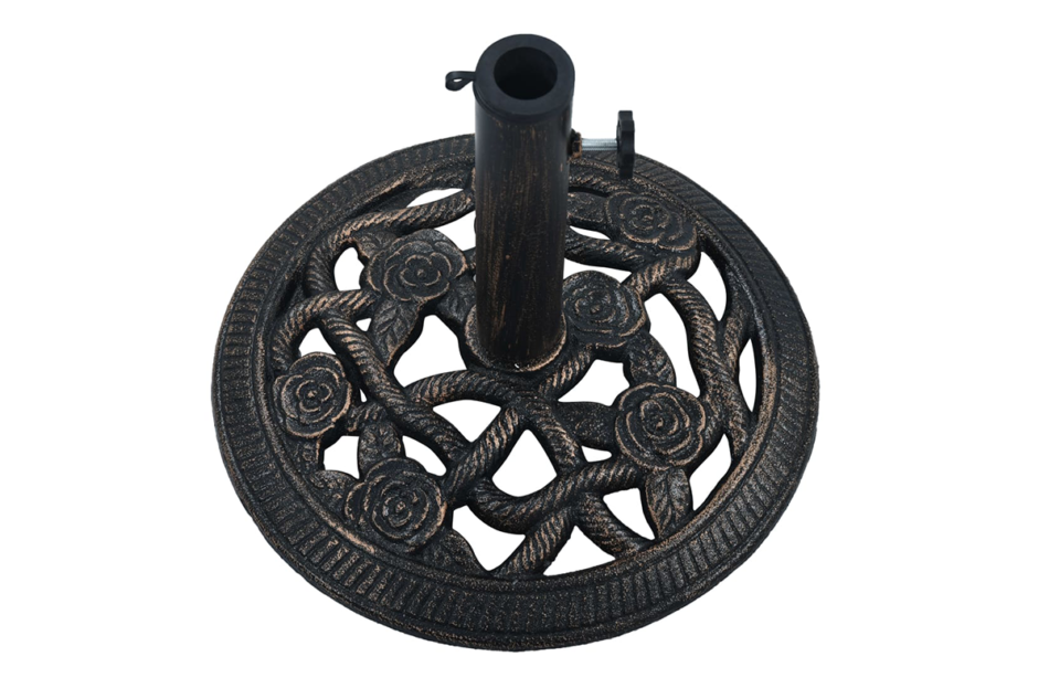 WILDENO Stojak na parasol brązowy - zdjęcie 3