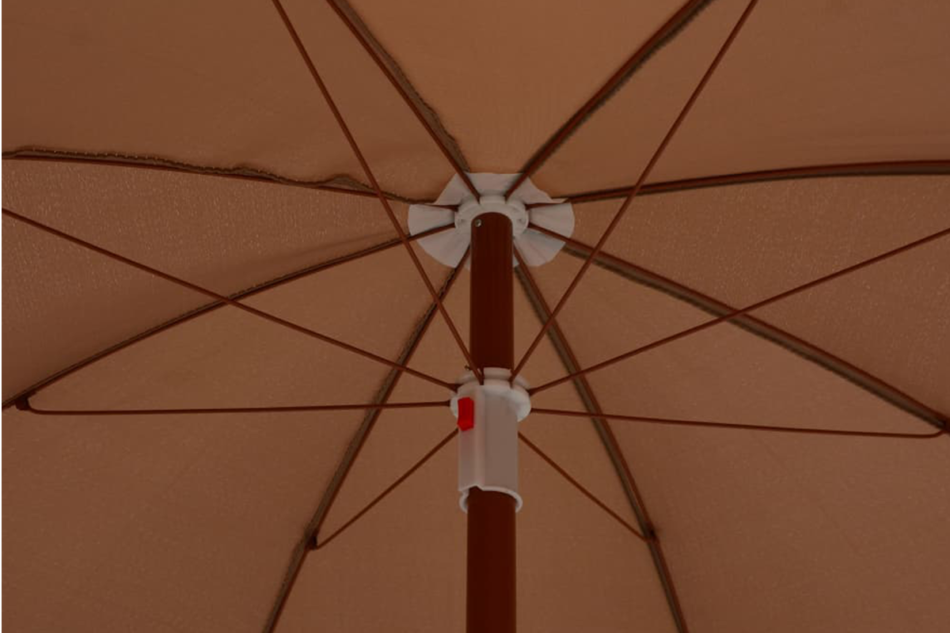 NATICUS Parasol ogrodowy beżowy - zdjęcie 3