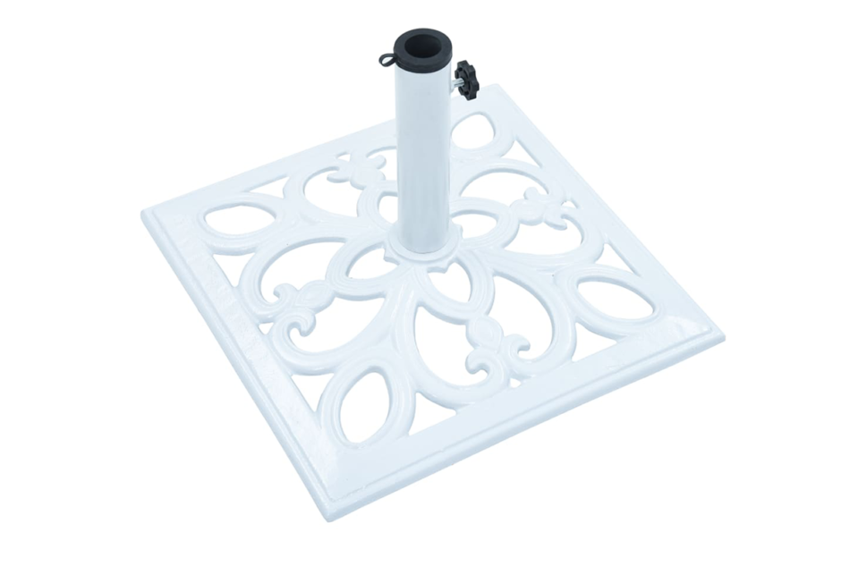 ELATIO Stojak na parasol biały - zdjęcie 2