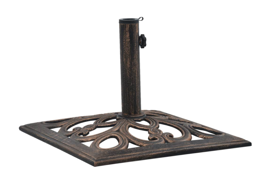 ELATIO Stojak na parasol brązowy - zdjęcie 1