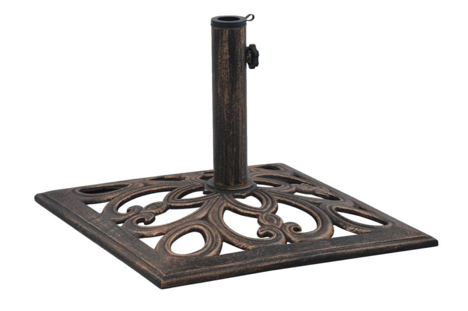 ELATIO Stojak na parasol brązowy - zdjęcie 2