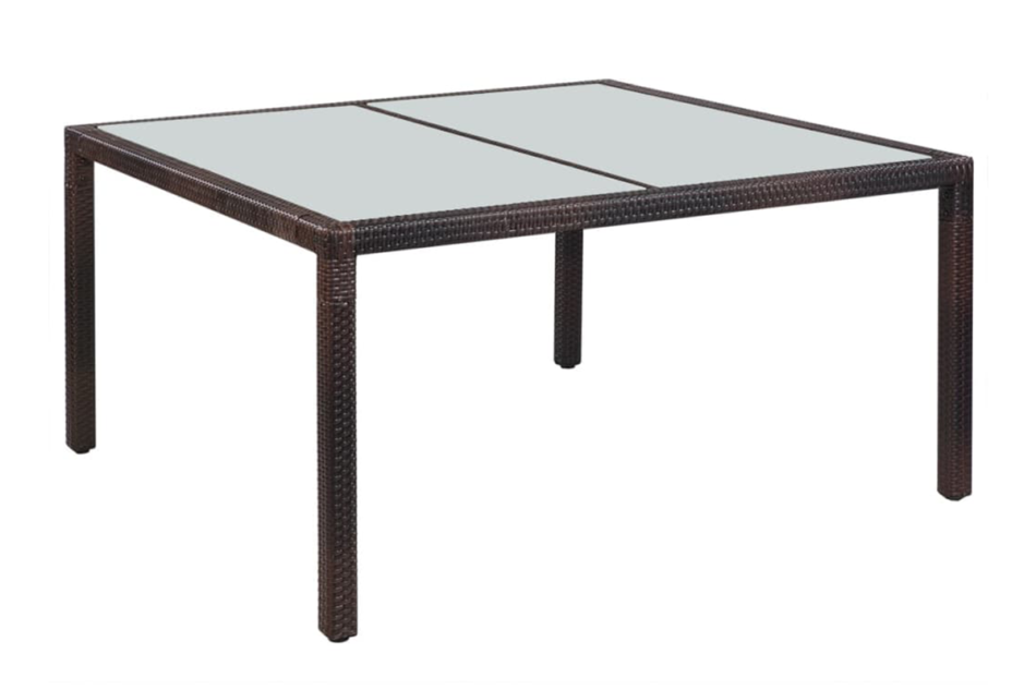 ERAGIO Stół ogrodowy brązowy - zdjęcie 0