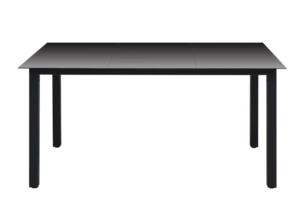 RANTHIS, https://dev1-mda.konsimo.pl/kolekcja/ranthis/ Stół ogrodowy czarny - zdjęcie