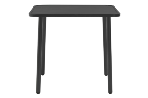 RIVUS, https://dev1-mda.konsimo.pl/kolekcja/rivus/ Stół ogrodowy ciemny szary - zdjęcie