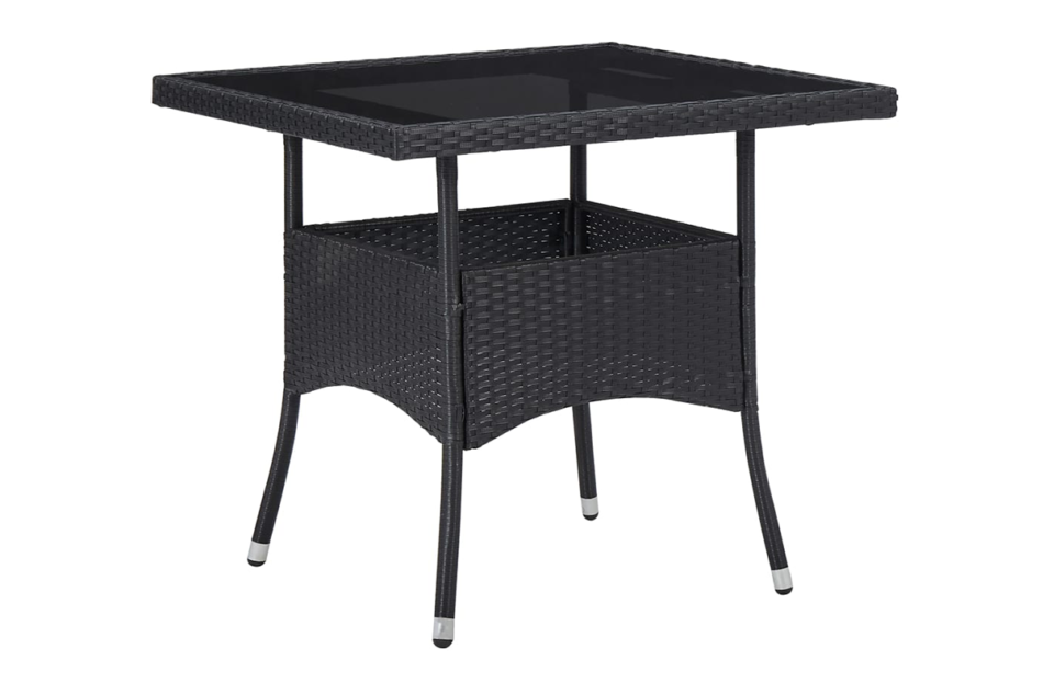 ULMARI Stół ogrodowy czarny - zdjęcie 1