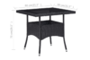 ULMARI Stół ogrodowy czarny - zdjęcie 4