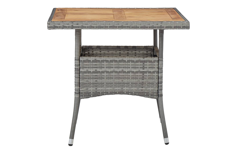 ULMARI Stół ogrodowy szary/brązowy - zdjęcie 0