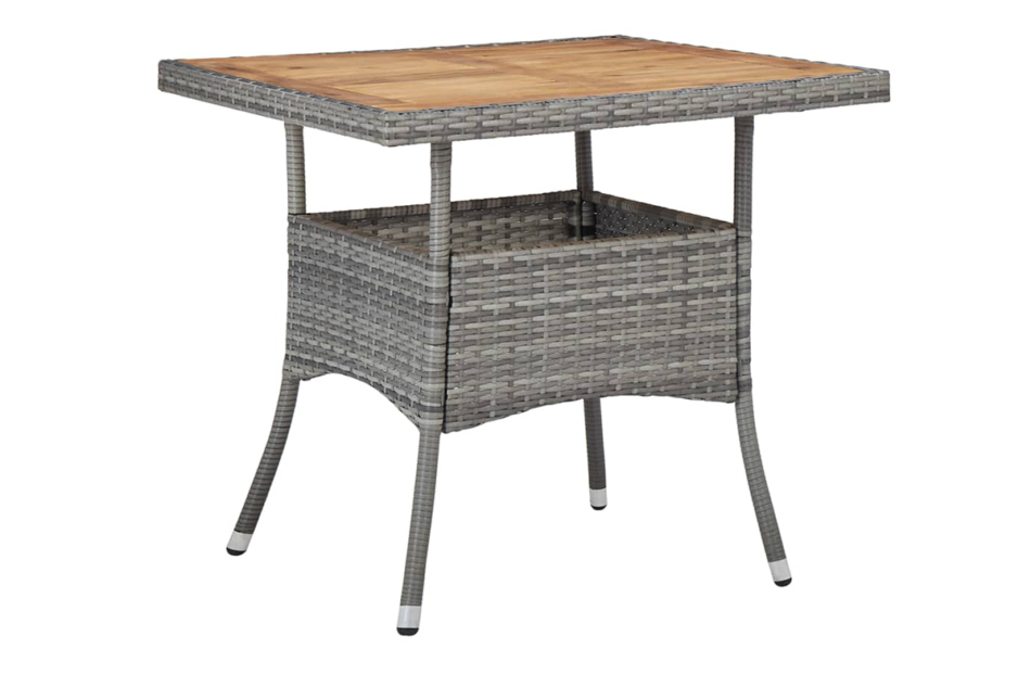 ULMARI Stół ogrodowy szary/brązowy - zdjęcie 1