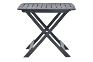 HYBERI, https://dev1-mda.konsimo.pl/kolekcja/hyberi/ Stół ogrodowy rozkładany antracytowy - zdjęcie
