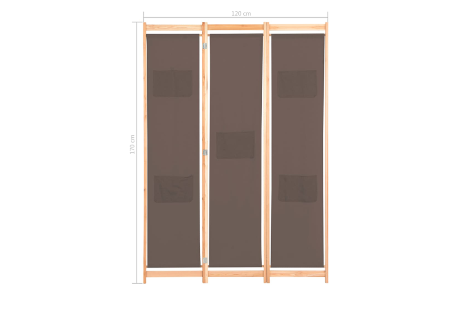 LUPIS Parawan brązowy - zdjęcie 4