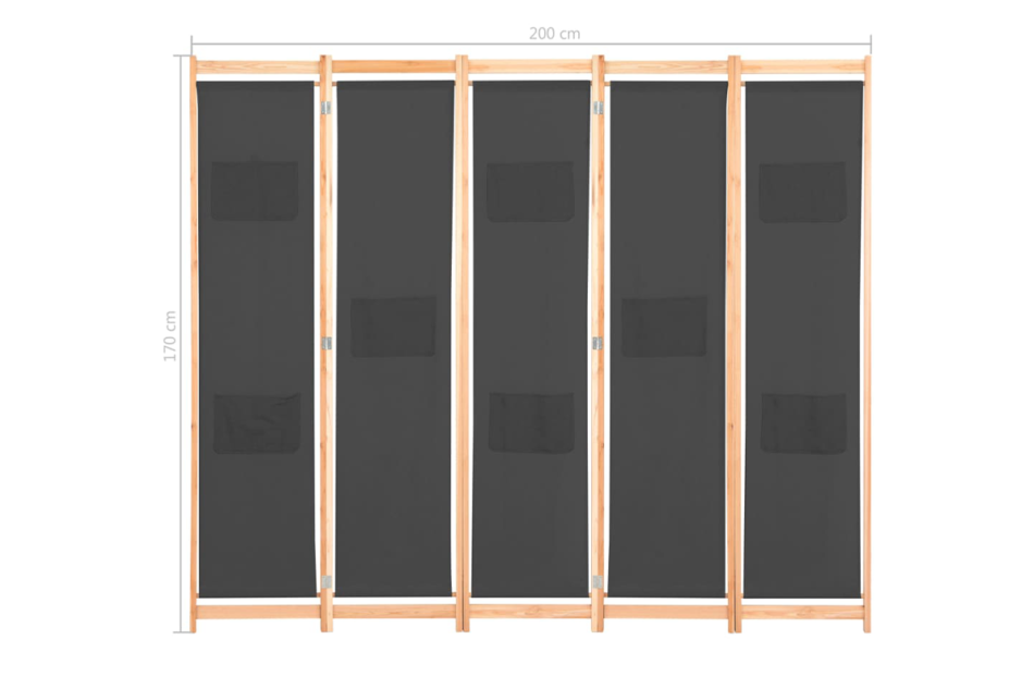 LUPIS Parawan szary - zdjęcie 4