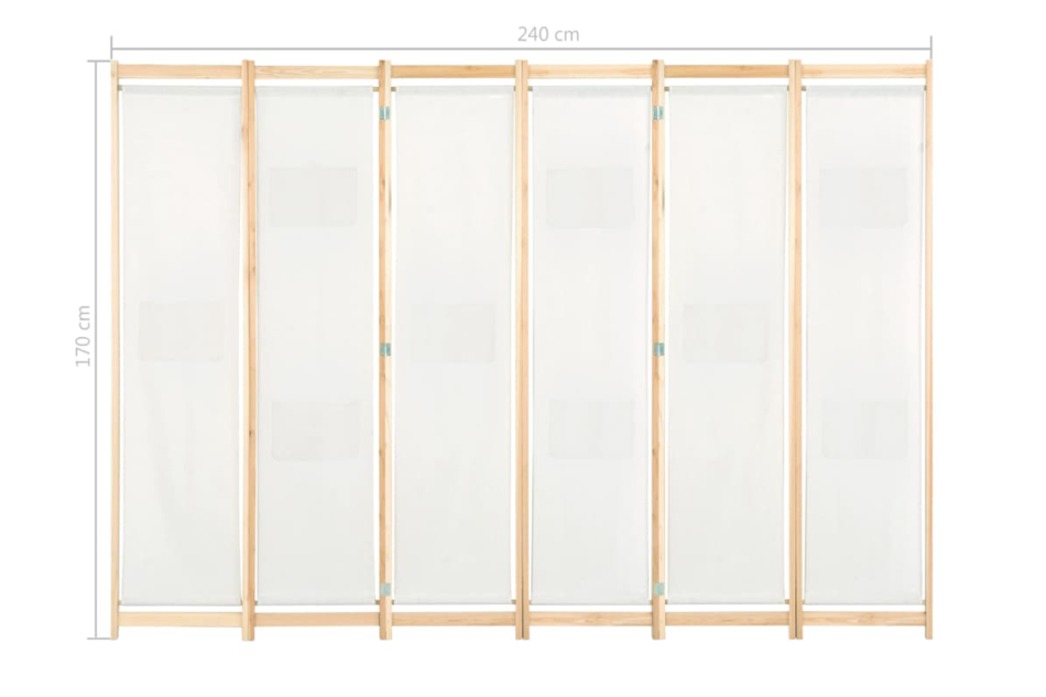 LUPIS Parawan kremowy - zdjęcie 4