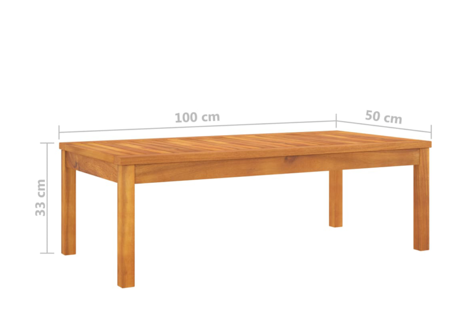 NARIS Zestaw mebli ogrodowych brązowy/kremowy - zdjęcie 6