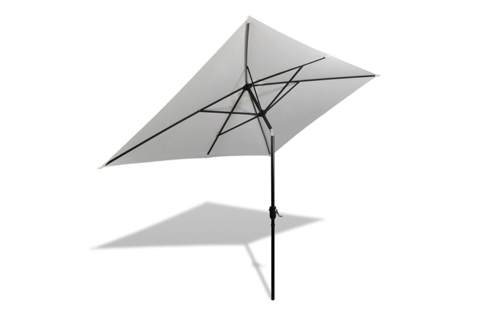 DABIS Parasol ogrodowy biały - zdjęcie 1