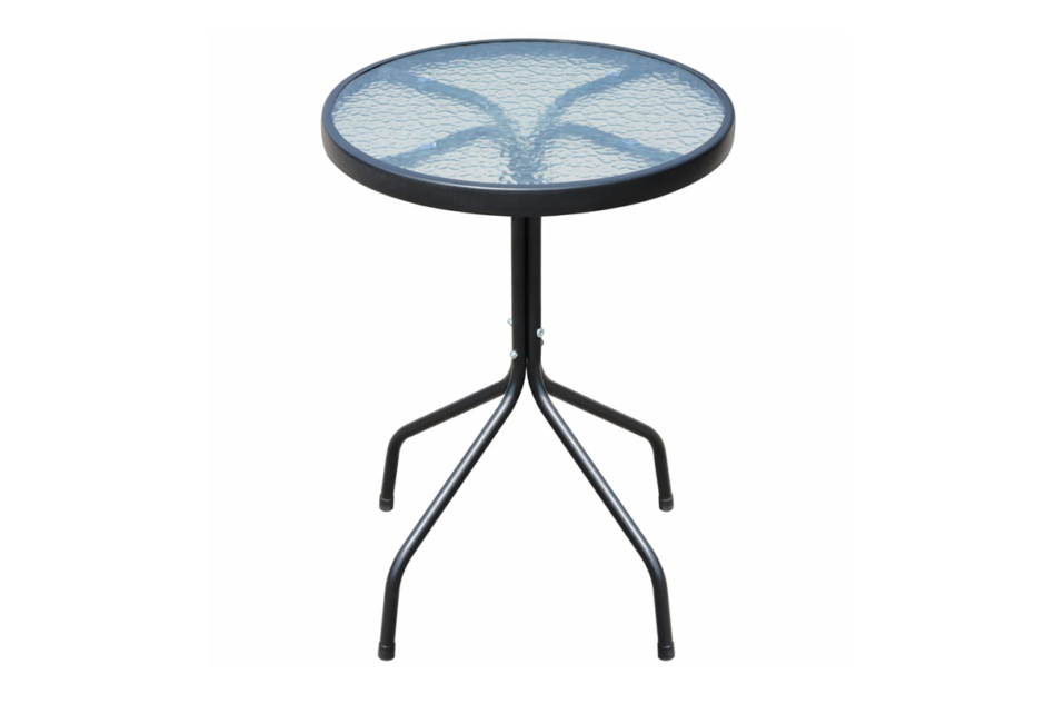 COMPRE Zestaw mebli ogrodowych czarny - zdjęcie 1