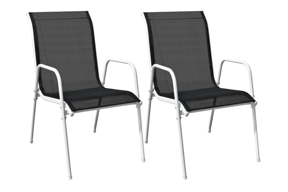 COMPRE Zestaw mebli ogrodowych szary/czarny - zdjęcie 2