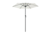 KYANO Parasol ogrodowy biały/ciemny szary - zdjęcie 1