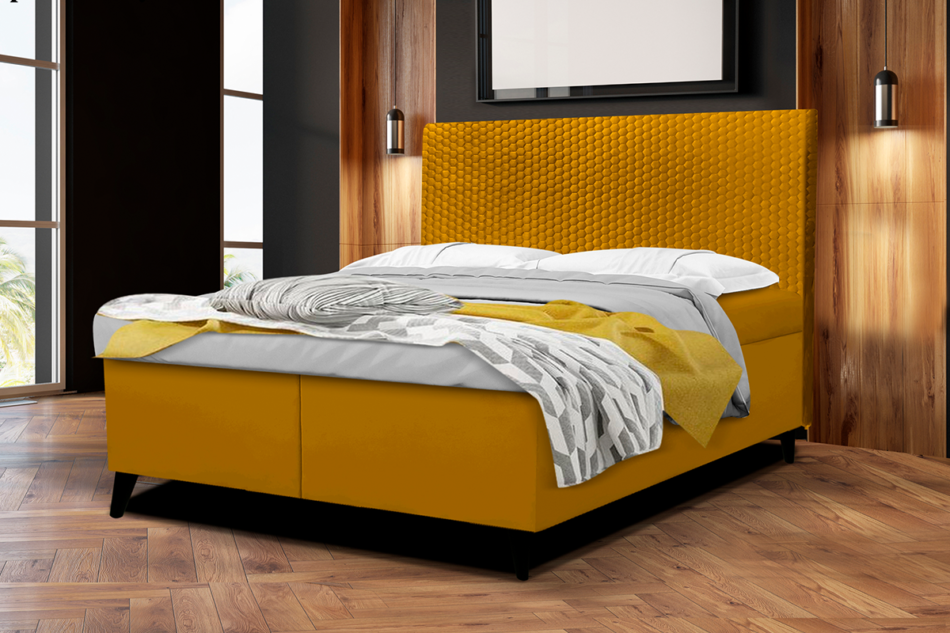 DORMIS Łóżko żółty - zdjęcie 1