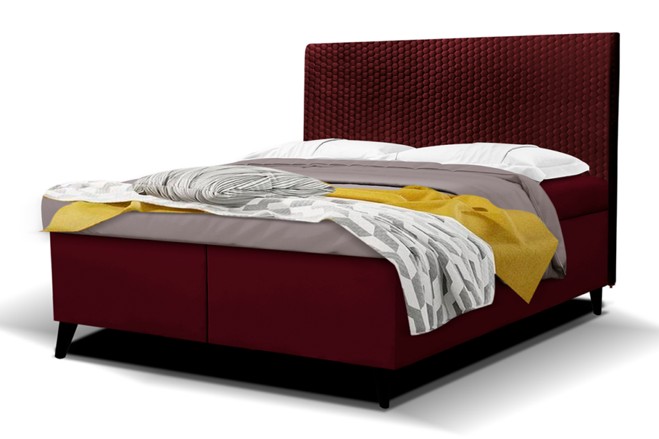 DORMIS Łóżko bordowy - zdjęcie 0