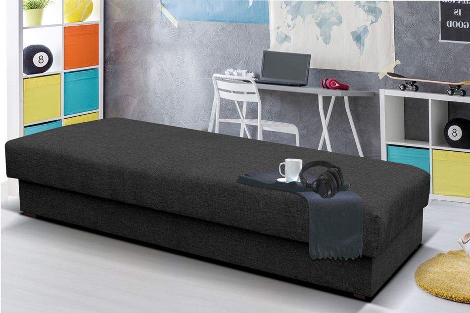 VERNI Łóżko grafitowy - zdjęcie 1