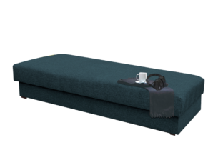 VERNI, https://dev1-mda.konsimo.pl/kolekcja/verni/ Łóżko ciemny zielony - zdjęcie