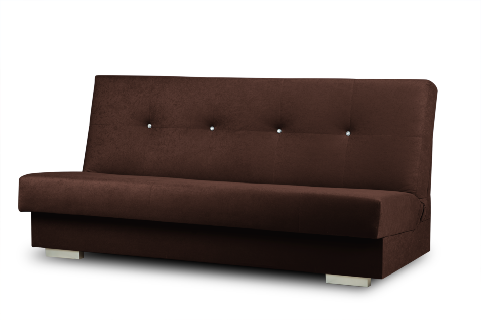 MIGELI Wersalka ciemny brązowy - zdjęcie 1