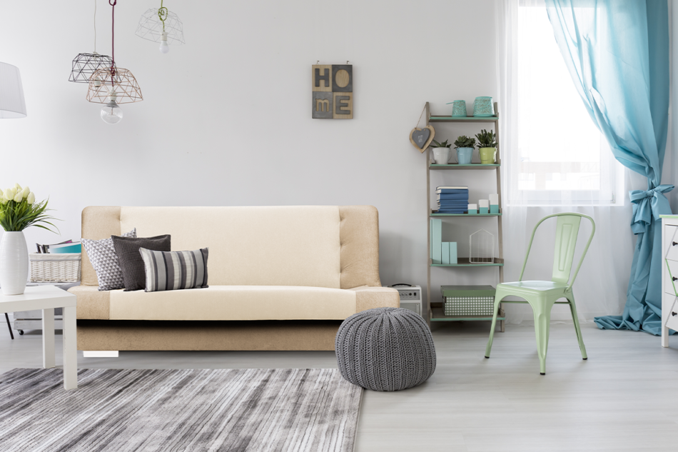 LAVEROS Wersalka kremowy/beżowy - zdjęcie 7