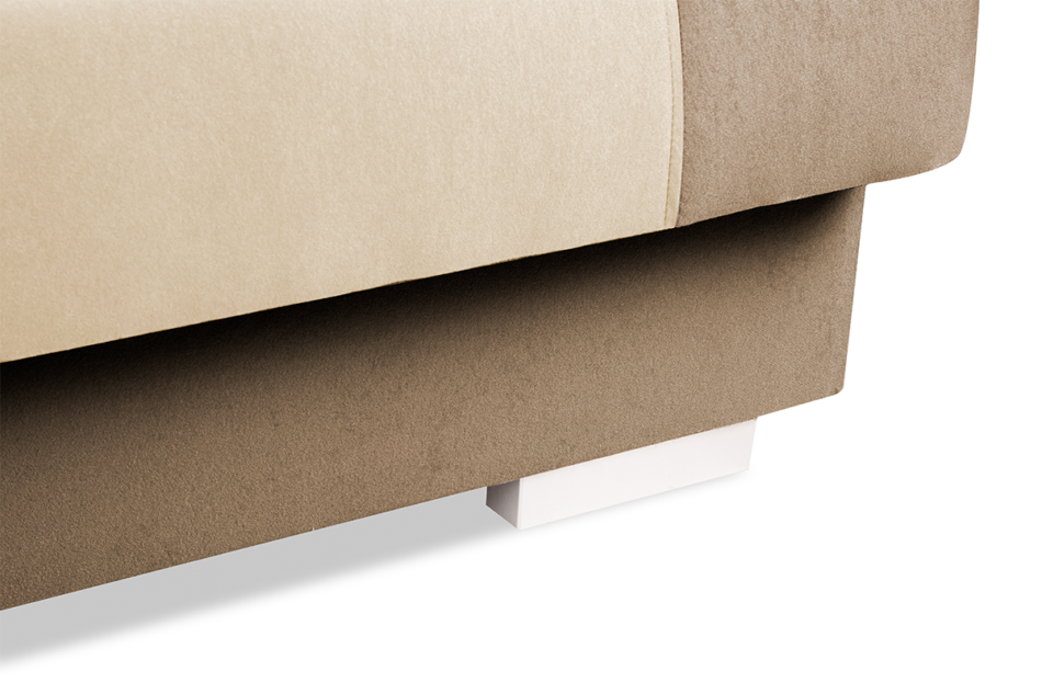 LAVEROS Wersalka beżowy/brązowy - zdjęcie 5