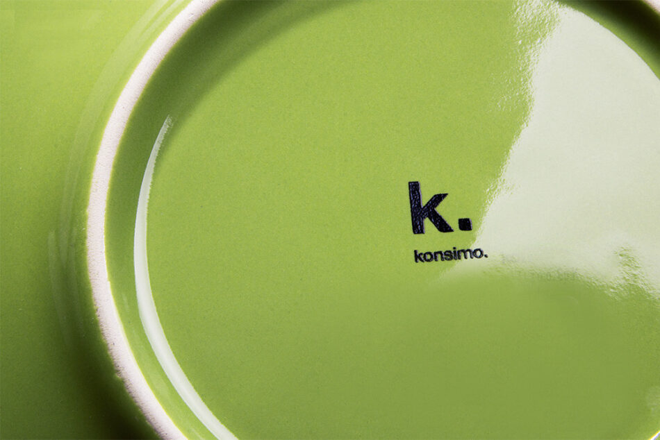 SCILLA Zestaw śniadaniowy, 4 os. (8 el) zielony - zdjęcie 2