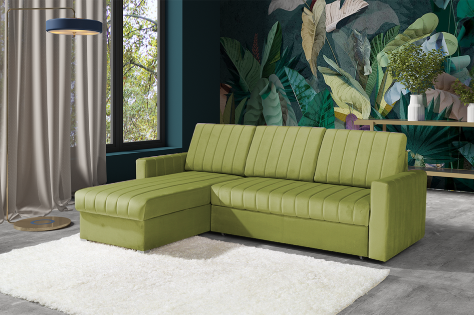 CELINE Narożnik lewy zielony - zdjęcie 3