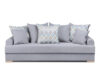 BORAS Sofa 3 szary - zdjęcie 1