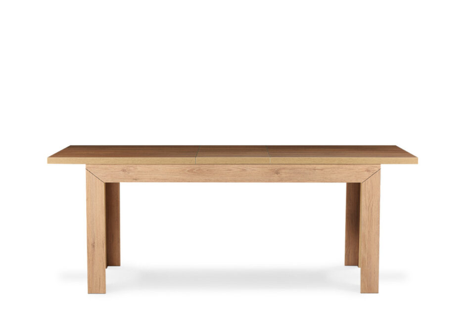 BESO, CALDO Zestaw krzesła 4 szt.+ stół biały/dąb naturalny - zdjęcie 7