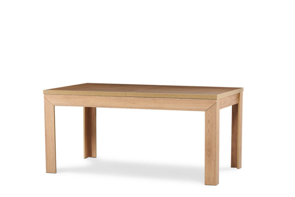 BESO, CALDO Zestaw krzesła 4 szt.+ stół biały/dąb naturalny - zdjęcie 6