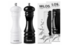 MILOS Zestaw młynków 2 szt. biały/czarny - zdjęcie 1