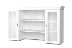 IMPERIO, https://dev1-mda.konsimo.pl/kolekcja/imperio/ Biała nadstawka na komodę biały - zdjęcie