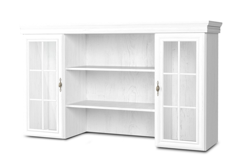 IMPERIO Biała nadstawka na komodę biały - zdjęcie