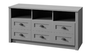 LEMAS, https://dev1-mda.konsimo.pl/kolekcja/lemas/ Komoda szary - zdjęcie